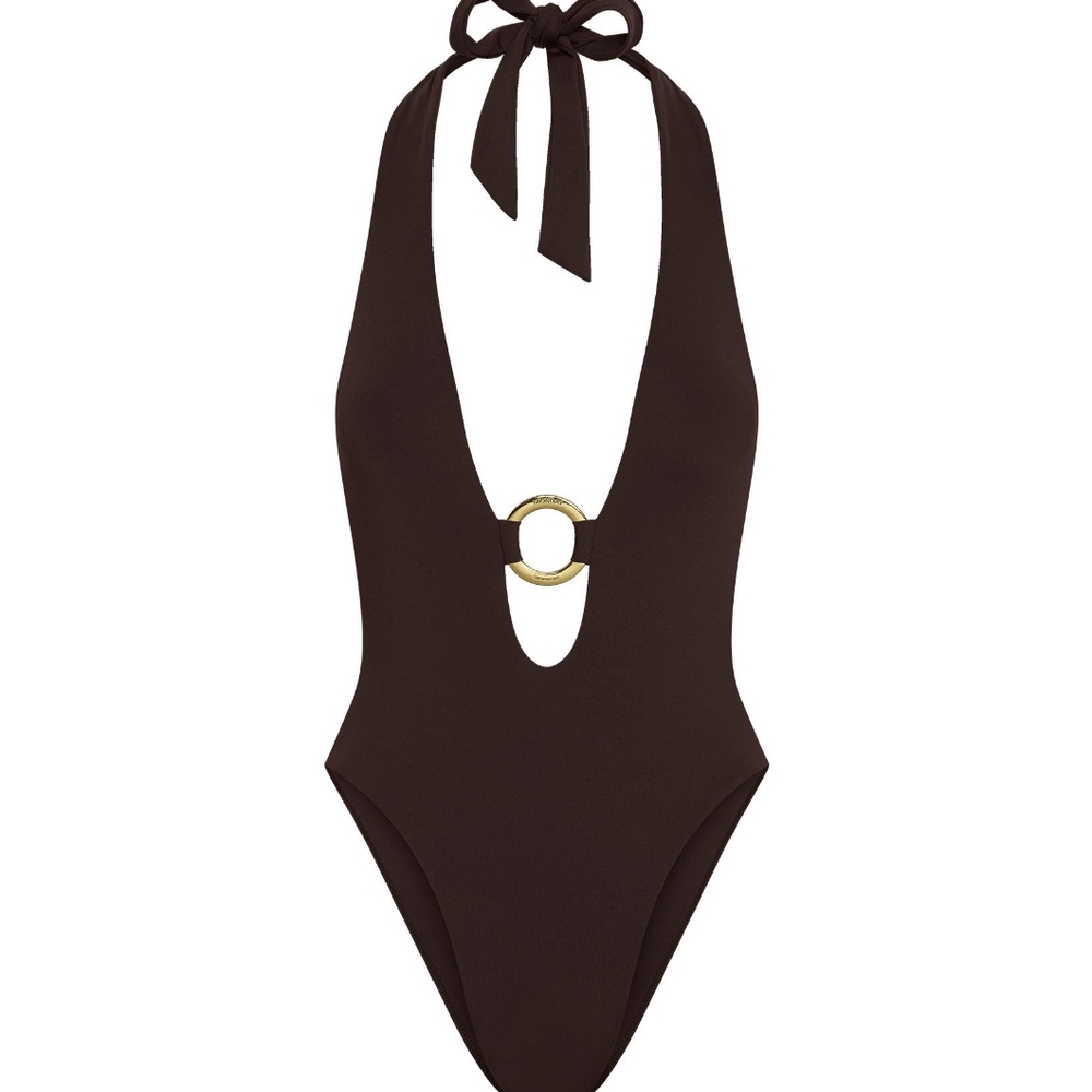 Monday Swimwear Montego One Piece - Espresso